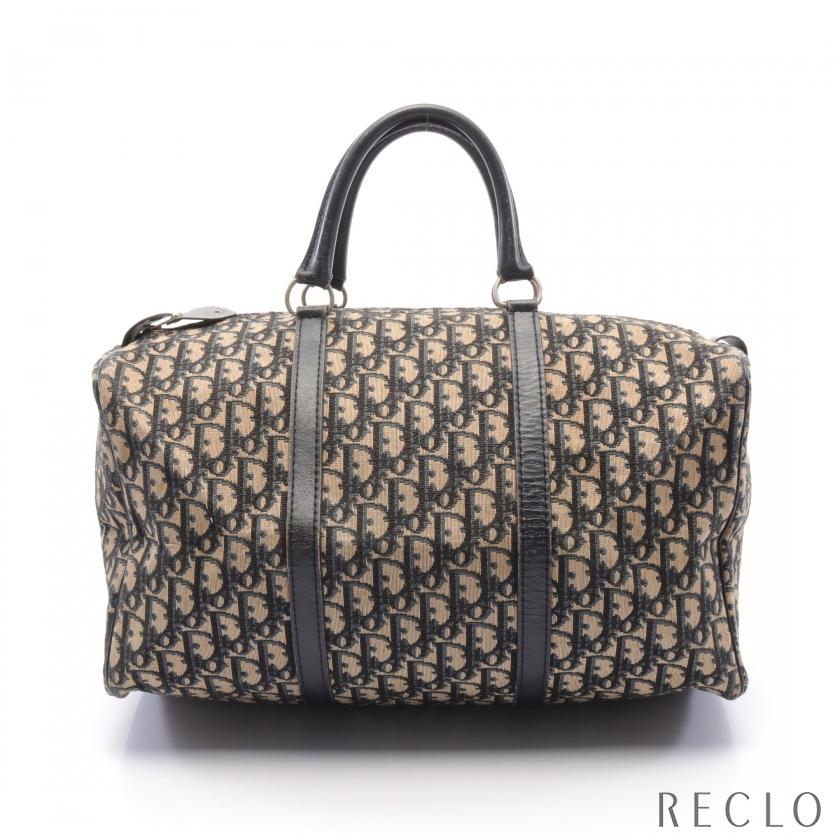 クリスチャンディオール Christian Dior ボストンバッグ キャンバス