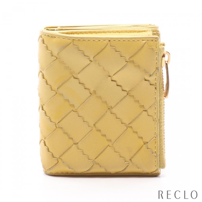 ボッテガヴェネタ イントレチャート 三つ折り財布 コンパクト