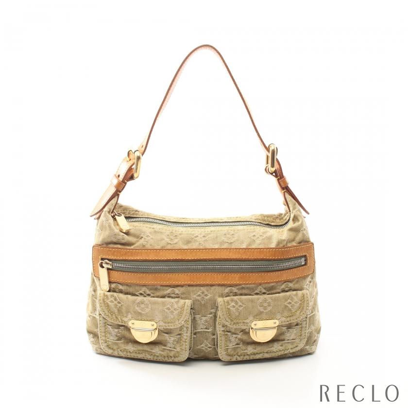 ルイ ヴィトン LOUIS VUITTON バギーPM モノグラムデニム リケン