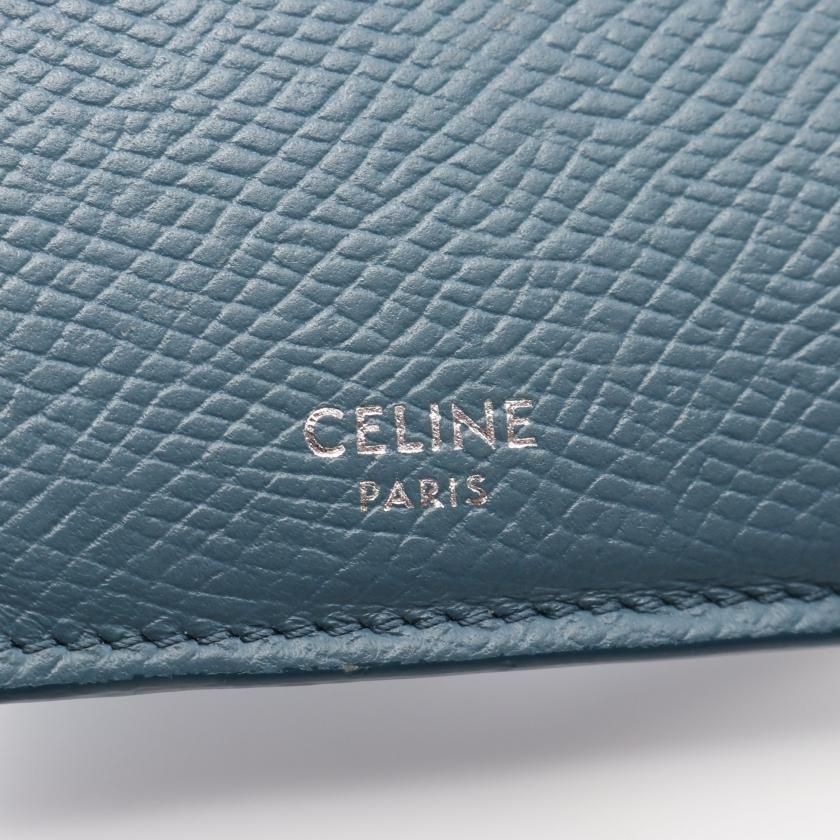 セリーヌ CELINE コンパクト ジップドカードホルダー コインケース