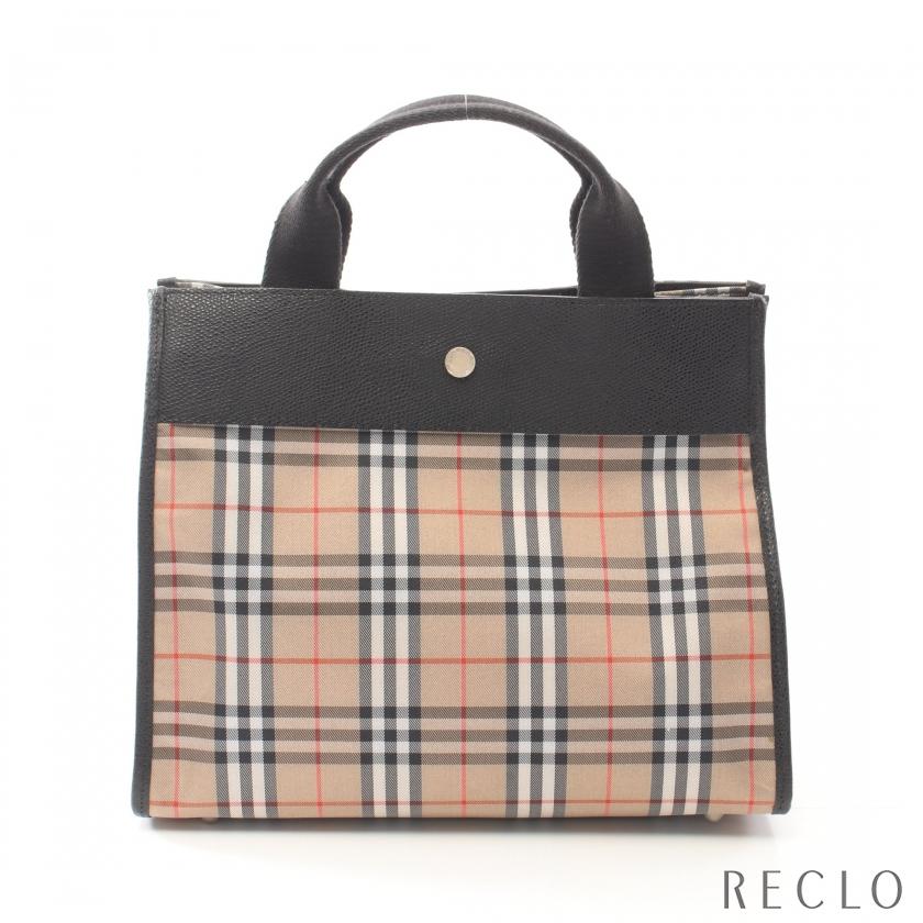 バーバリーロンドン BURBERRY LONDON ノバチェック ハンドバッグ