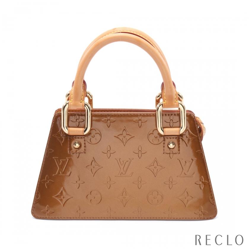 ルイ ヴィトン LOUIS VUITTON ミニフォーサイス モノグラムヴェルニ