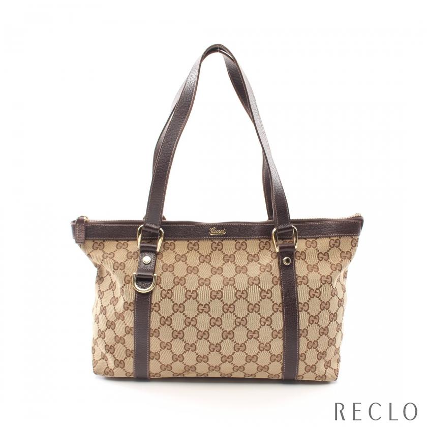 グッチ GUCCI アビー GGキャンバス ショルダーバッグ トートバッグ