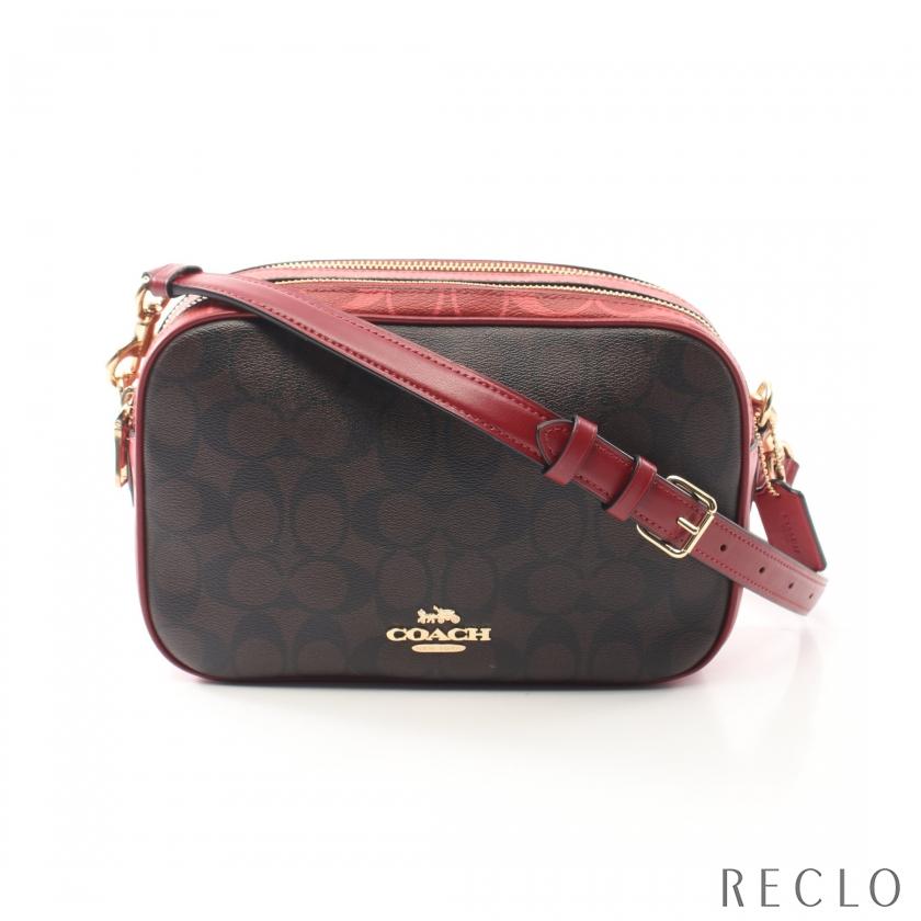 コーチ COACH シグネチャー ジェス クロスボディ ショルダーバッグ PVC