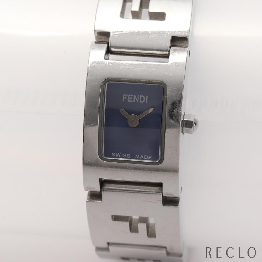 フェンディ FENDI ステラ レディース 腕時計 クオーツ SS シルバー