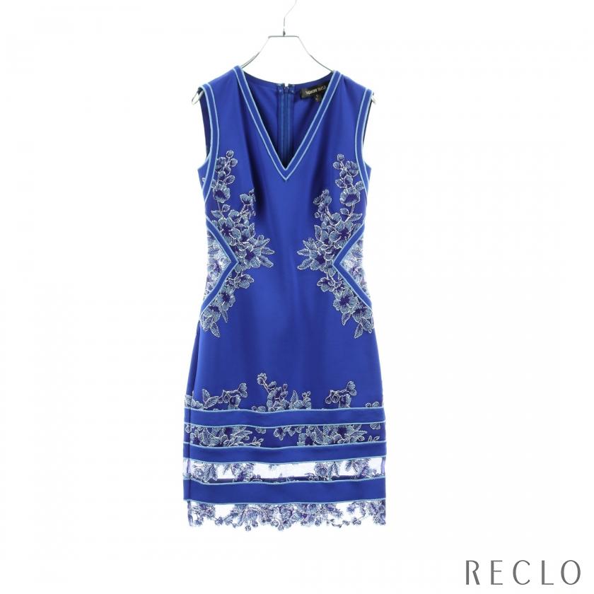 タダシショージ TADASHI SHOJI Tani ドレスワンピース Vネック