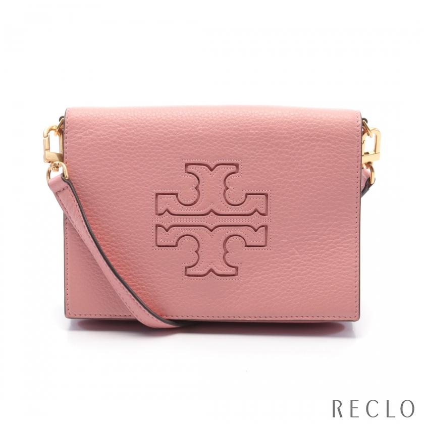 トリーバーチ TORY BURCH ショルダーバッグ レザー ピンク レディース