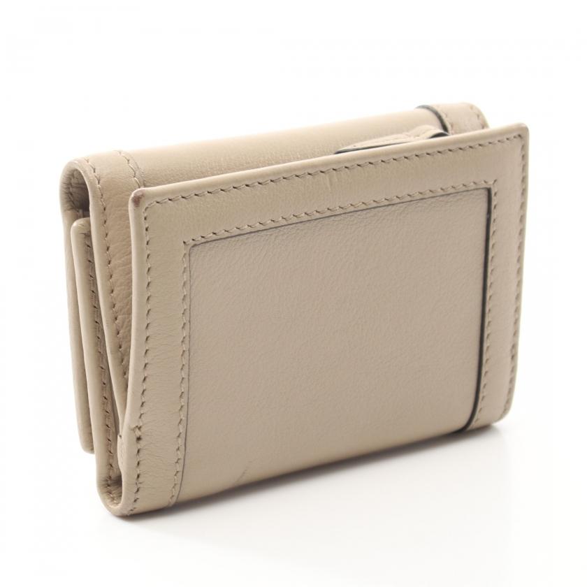 GUCCI グッチ バンブー付 ミディアム ウォレット 3つ折り財布 GUCCI グッチ バンブー付 ミディアム ウォレット 3つ折り財布