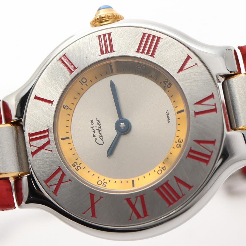 カルティエ Cartier マスト21 ヴァンティアン レディース 腕時計 