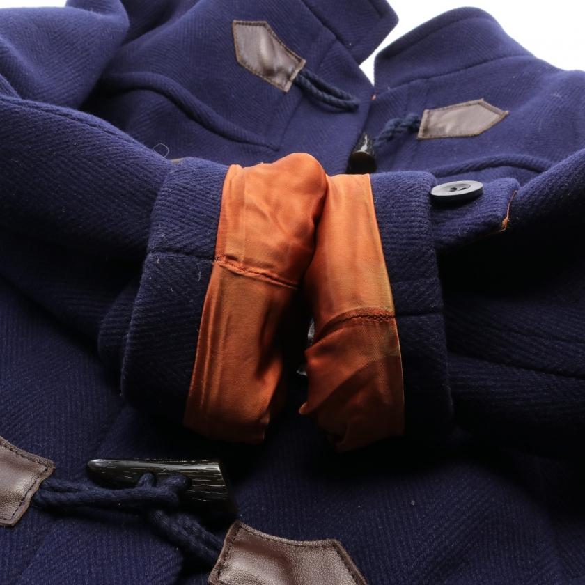 サカイラック sacai luck ダッフルコート ウール ネイビー 12AWLU422 
