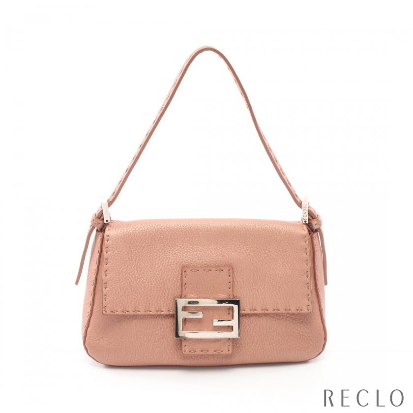 フェンディ FENDI マンマバケット セレリア ハンドバッグ レザー 