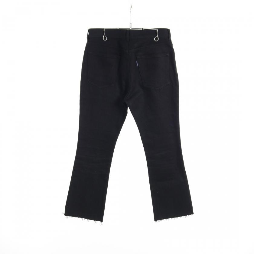 MADISONBLUE HEM CUT SLIM FLARE DENIM（マディソンブルーHEM
