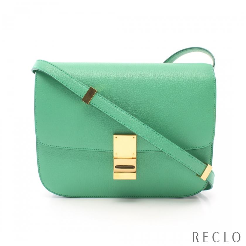 セリーヌ CELINE クラシックボックス ミディアム ショルダーバッグ 