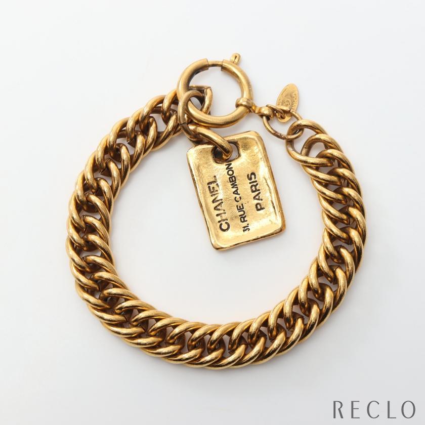 シャネル CHANEL 31 RUE CAMBON ブレスレット GP ゴールド