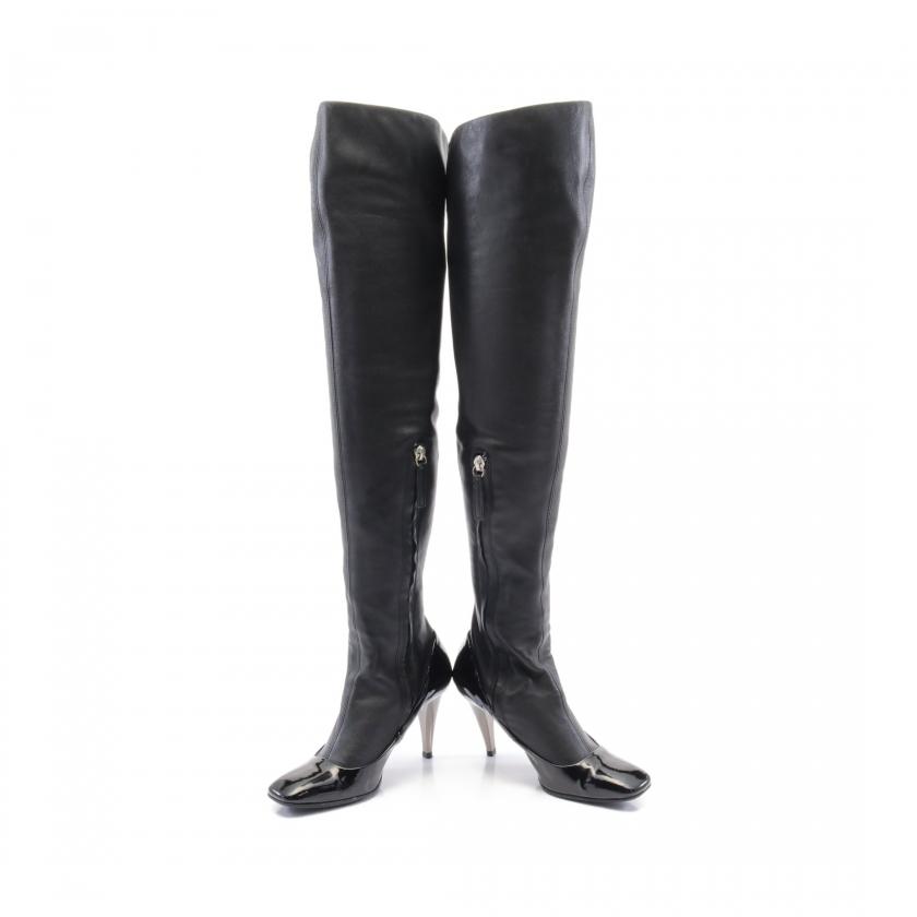 ジュゼッペザノッティ GIUSEPPE ZANOTTI ニーハイ ブーツ レザー 