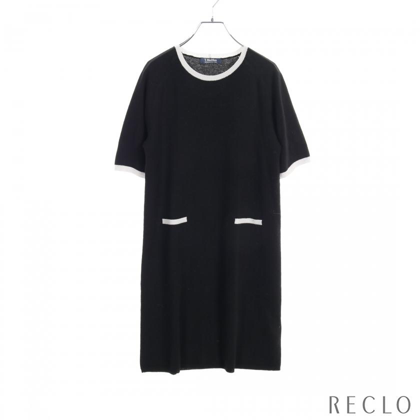 エスマックスマーラ S Max Mara ニットワンピース ウール カシミア  
