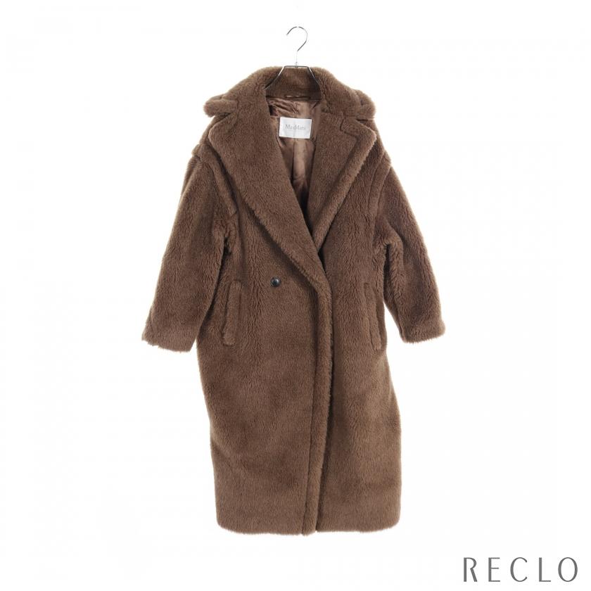 マックスマーラ Max Mara テディベア コート ファーコート アルパカ 