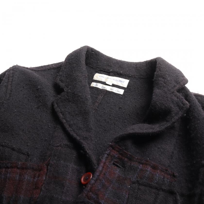COMME des GARCONS SHIRT コムデギャルソンシャツ パッチワーク 