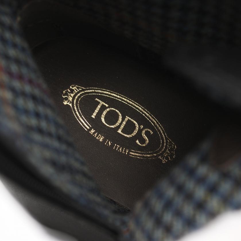 トッズ TOD'S ショート ブーツ レザー ブラック XXW08D0EB33QGWB999 レディース 中古｜reclo-as-shopping｜05