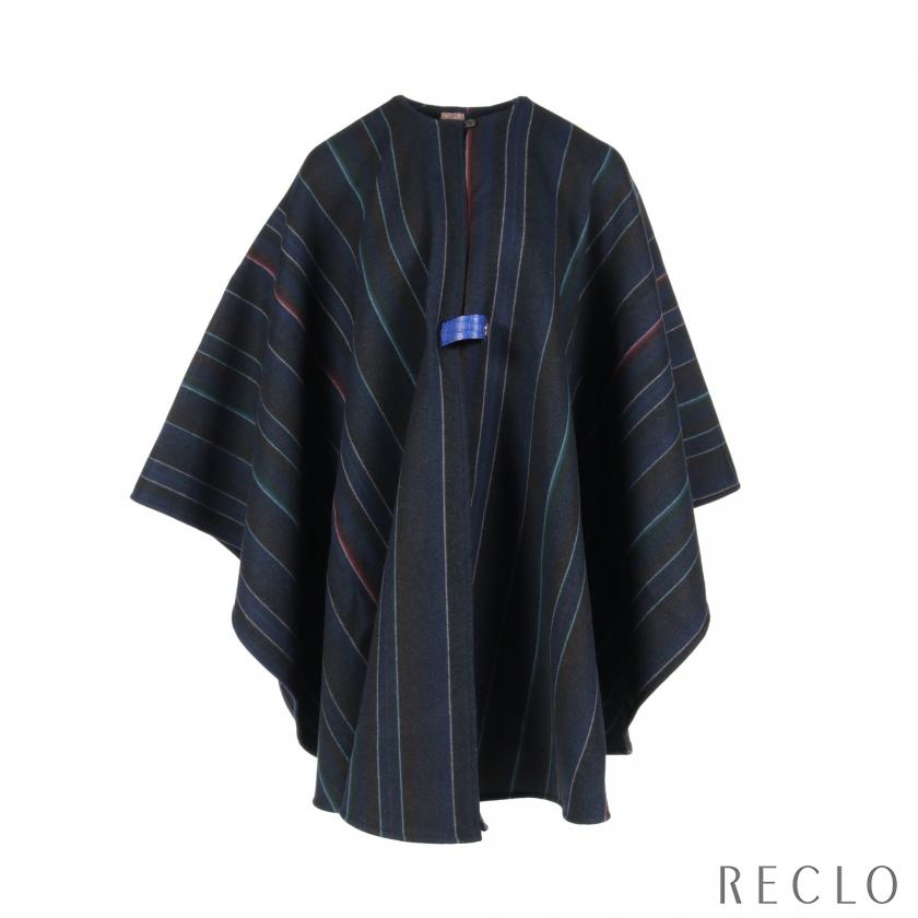 エルメスカシミヤウールポンチョ