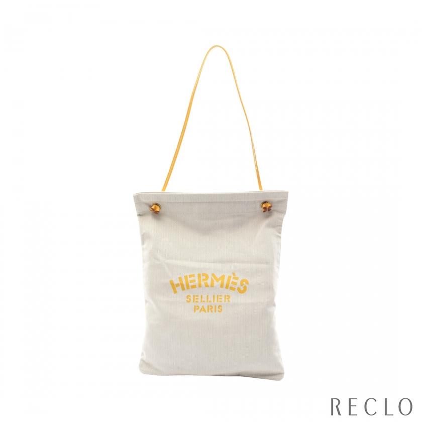 エルメス HERMES アリーヌGM ショルダーバッグ トワルシェブロン  