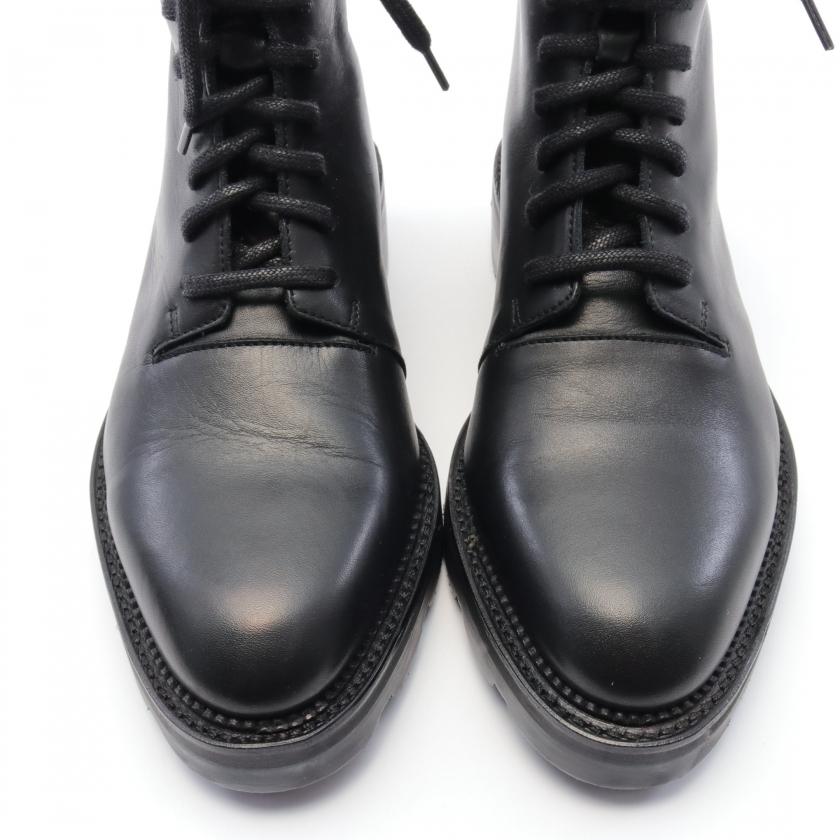 アレキサンダーワン ALEXANDER WANG レースアップ ブーツ レザー 