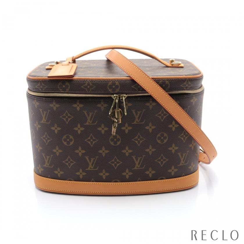 ルイヴィトン LOUIS VUITTON ニース モノグラム ハンドバッグ バニティ 