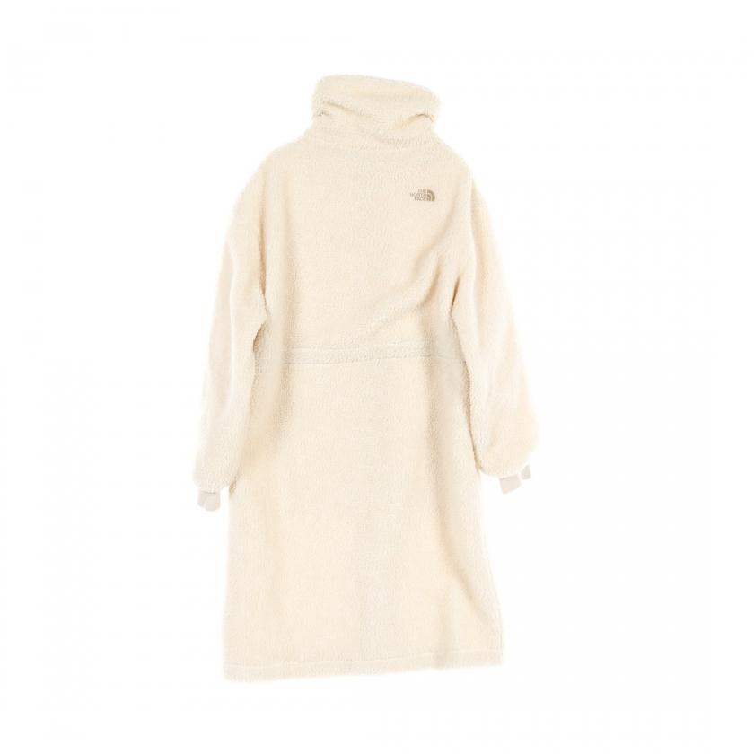 ザノースフェイス THE NORTH FACE WHITE LABEL CHENA FLEECE COAT チェナ フリース コート アイボリー NC4FL81K レディース 中古｜reclo-as-shopping｜02