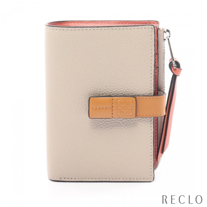 ロエベ LOEWE スリム ジップ バイフォールド ウォレット 二つ折り財布  