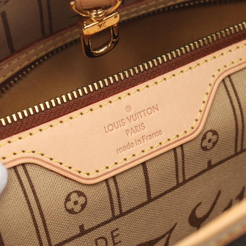 ルイヴィトン LOUIS VUITTON ネヴァーフルMM モノグラム ショルダーバッグ トートバッグ PVC レザー ブラウン M40156 レディース 中古｜reclo-as-shopping｜04