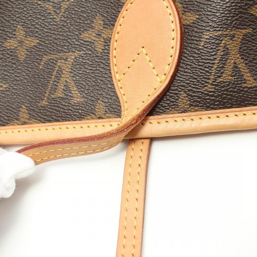 ルイヴィトン LOUIS VUITTON ネヴァーフルMM モノグラム ショルダーバッグ トートバッグ PVC レザー ブラウン M40156 レディース 中古｜reclo-as-shopping｜07