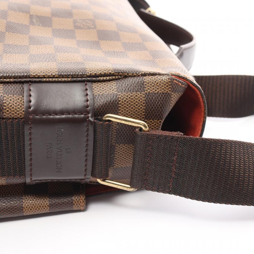 ルイヴィトン LOUIS VUITTON ブロードウェイ ダミエエベヌ ショルダーバッグ PVC レザー ブラウン 2WAY N42270 ユニセックス 中古｜reclo-as-shopping｜07