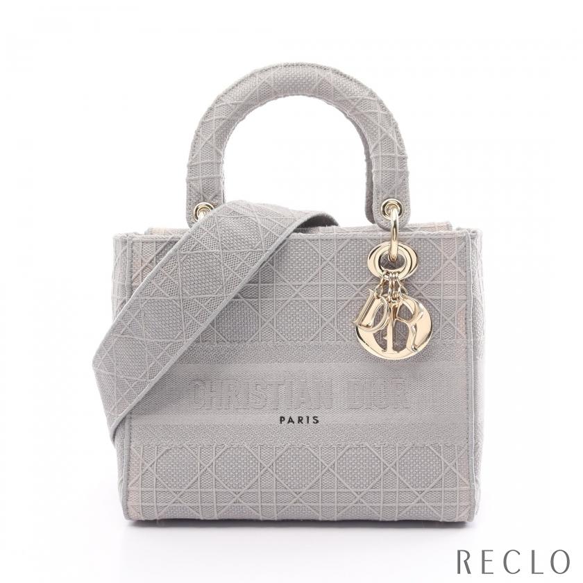 Christian Dior クリスチャンディオール LADY D-LITE ミディアムバッグ  