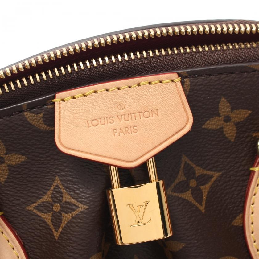 ルイヴィトン LOUIS VUITTON ボエシ NM PM モノグラム ハンドバッグ PVC レザー ブラウン M45986 レディース 中古｜reclo-as-shopping｜04