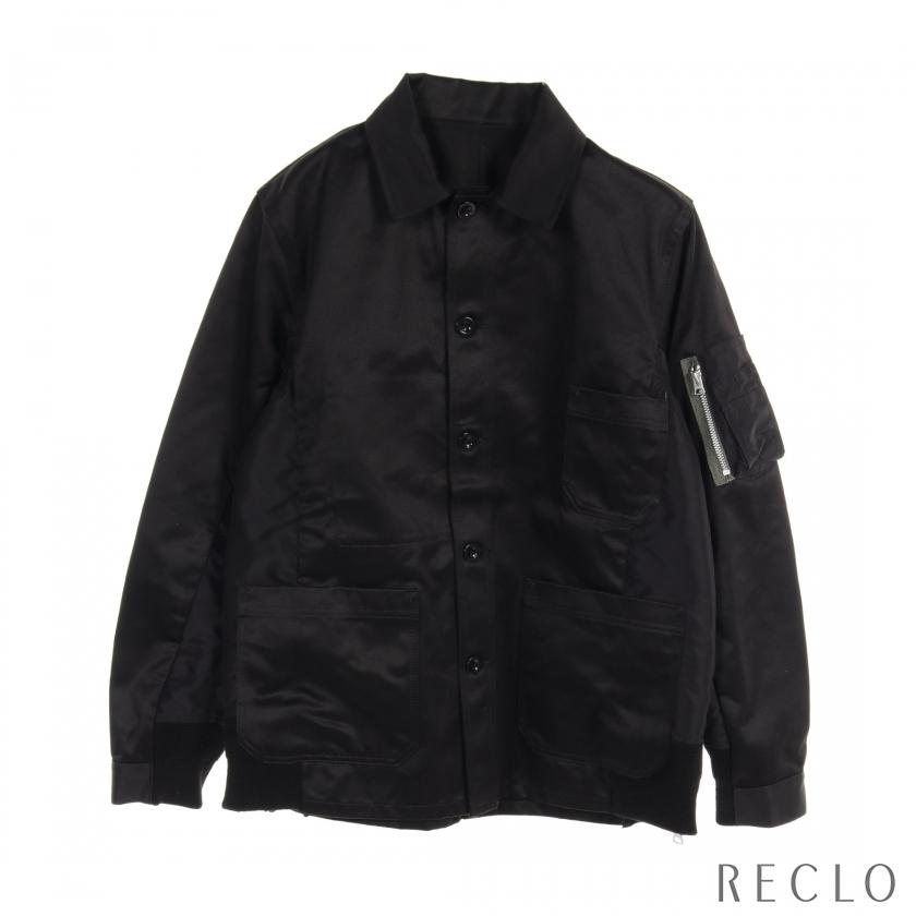 サカイ Sacai Cotton Chino × Nylon Twill Blouson ブルゾン コットン 