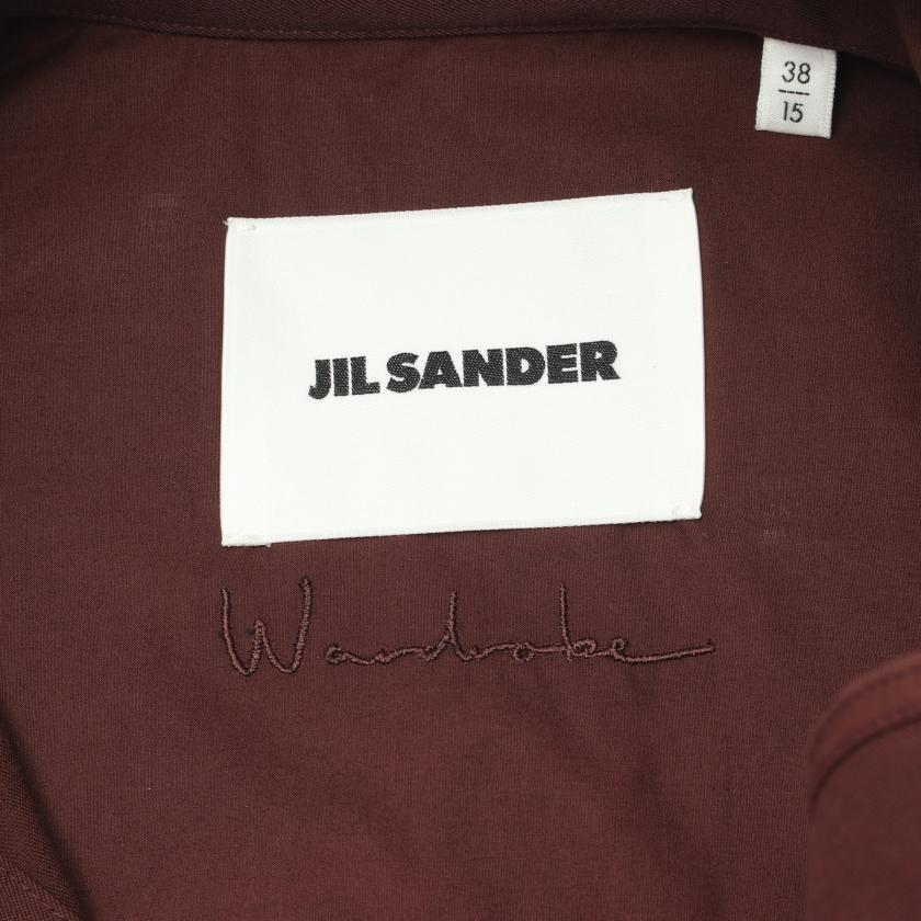 ジルサンダー JIL SANDER シャツ ウール ダークブラウン ジルサンダー JIL SANDER シャツ ウール ダークブラウン