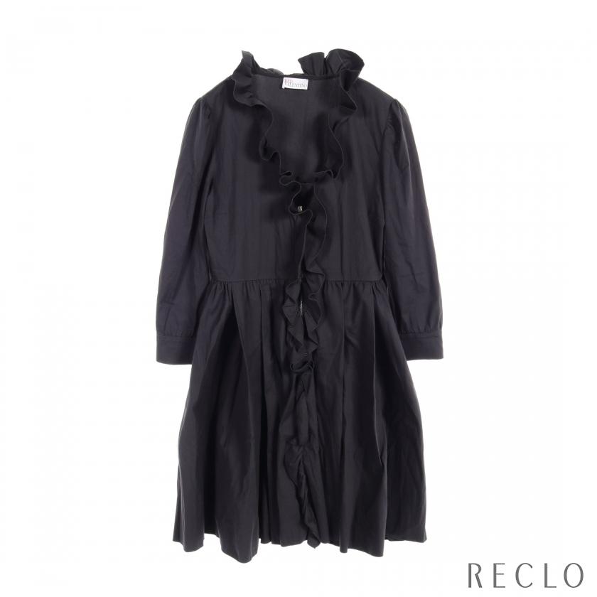 レッドヴァレンティノ RED VALENTINO ワンピース コットン ブラック  