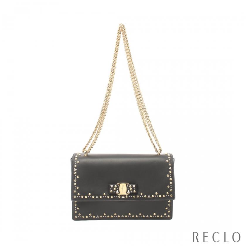 サルヴァトーレフェラガモ Salvatore Ferragamo ヴァラリボン チェーン  