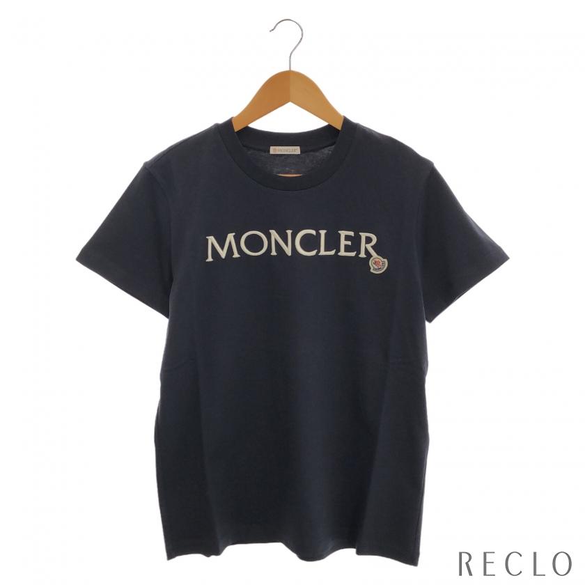 モンクレール MONCLER Tシャツ Tシャツ コットン ネイビー レディース 