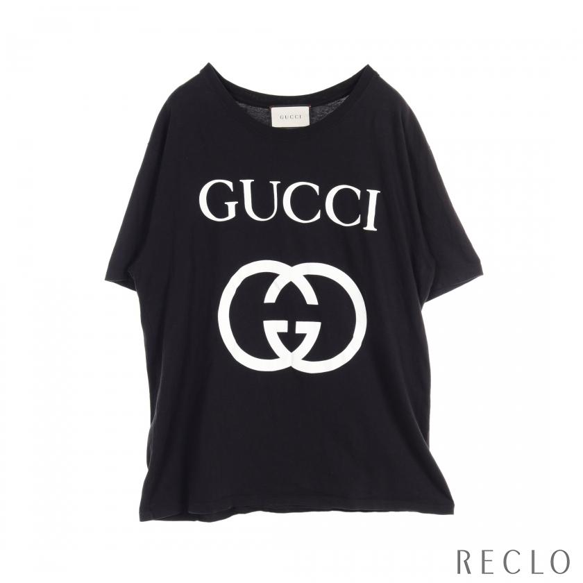 グッチ GUCCI インターロッキングG オーバーサイズ Tシャツ コットン 
