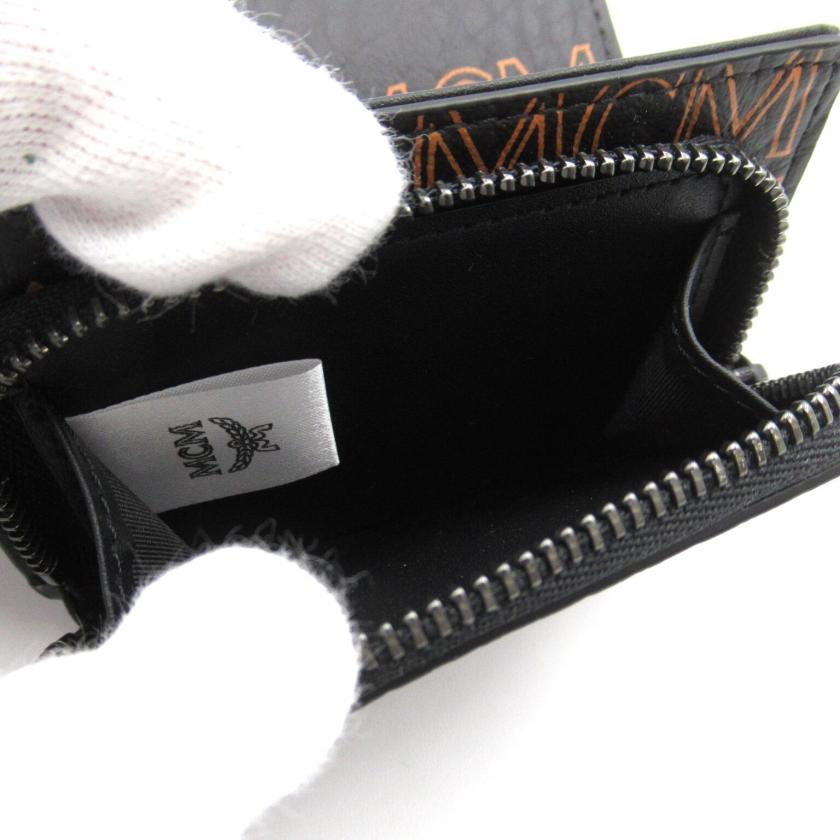 MCM エムシーエム 三つ折り財布 その他 //他 ブラック ブラウン MCM エムシーエム 三つ折り財布 その他 //他 ブラック ブラウン