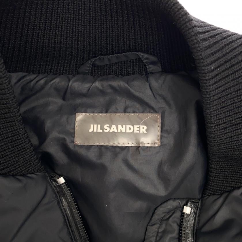ジルサンダー JIL SANDER ダウンジャケット ブルゾン ブラック メンズ 