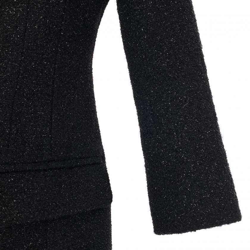BALMAIN バルマン コート ウール ブラック レディース 中古 BALMAIN バルマン コート ウール ブラック レディース 中古