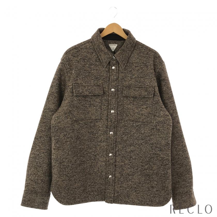 ボッテガヴェネタ BOTTEGA VENETA ジャケット ウール ブラウン