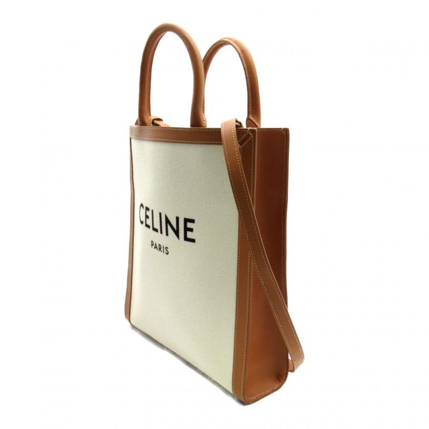 CELINE バーティカルカバ スモール 2way ショルダーバッグ CELINE(セリーヌ) バーティカルカバ スモール2WAYショルダー