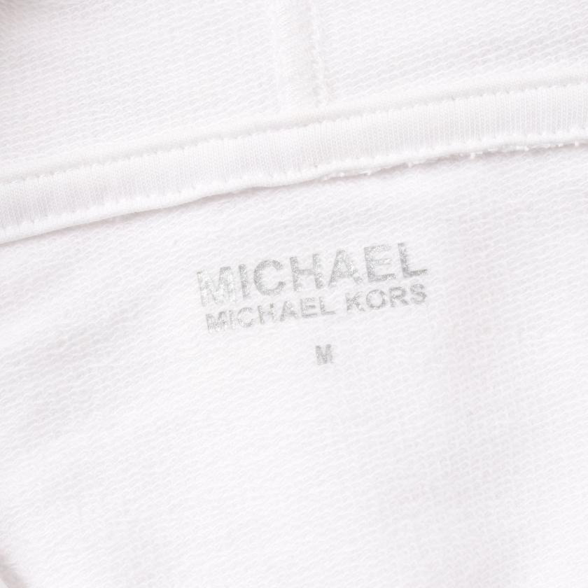 MICHAEL KORS マイケルマイケルコース パーカー ワンピース ロゴテープ 