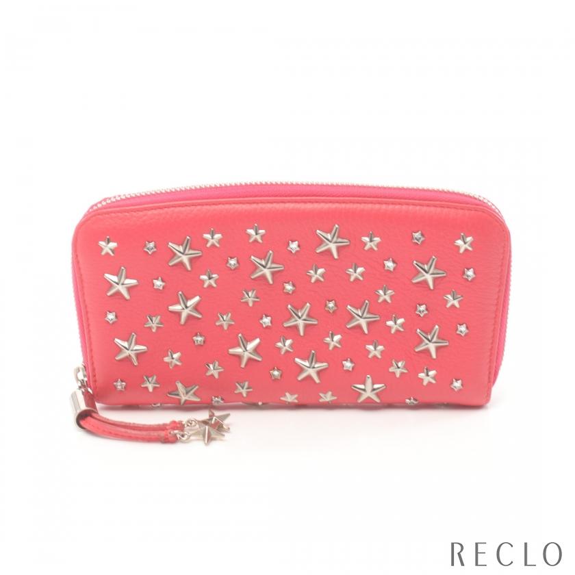 JIMMY CHOO ジミーチュウ FILIPA フィリパ ラウンドファスナー長財布 