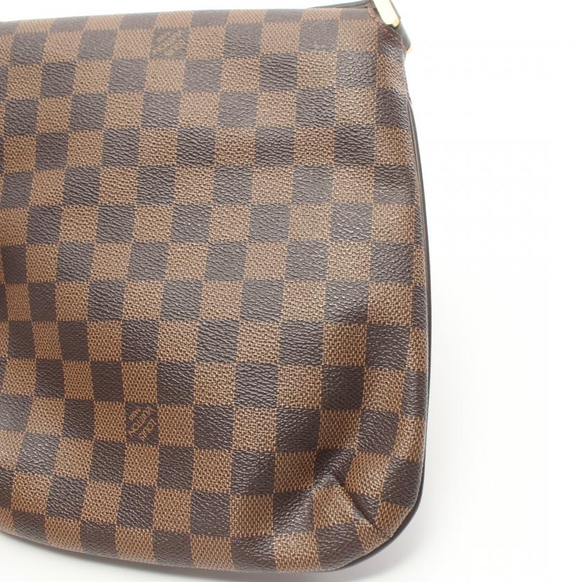 【美品】ルイヴィトン　N51300　ミュゼット　エベヌ　ダミエ　LV　ブラウン 楽天市場】美品 ルイ ヴィトン LOUIS VUITTON ダミエ ミュゼット