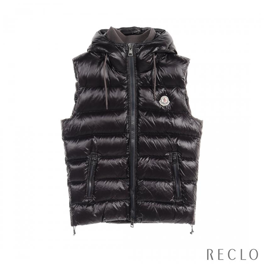 モンクレール MONCLER BARTHOLOME ダウンベスト ナイロン ブラック 