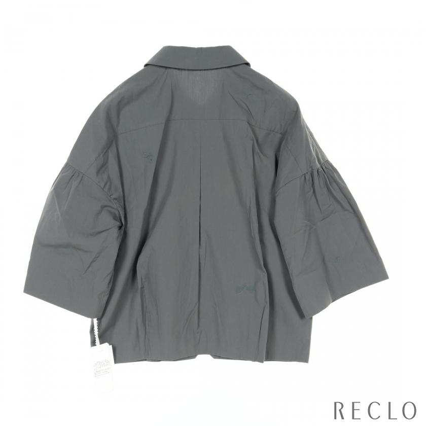 ミナペルホネン mina perhonen choucho ステンカラー ジャケット 刺繍